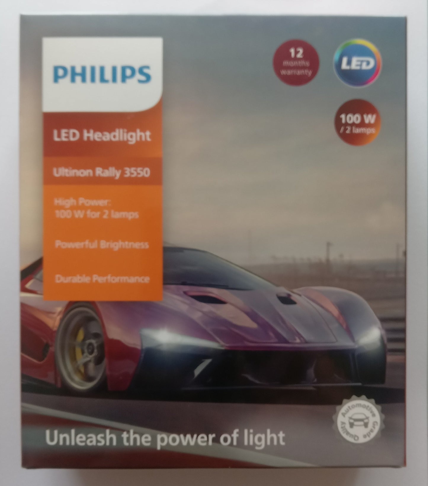 Philips LED 100W H4 Ultinon Rally 3550 - 72741731 Philips