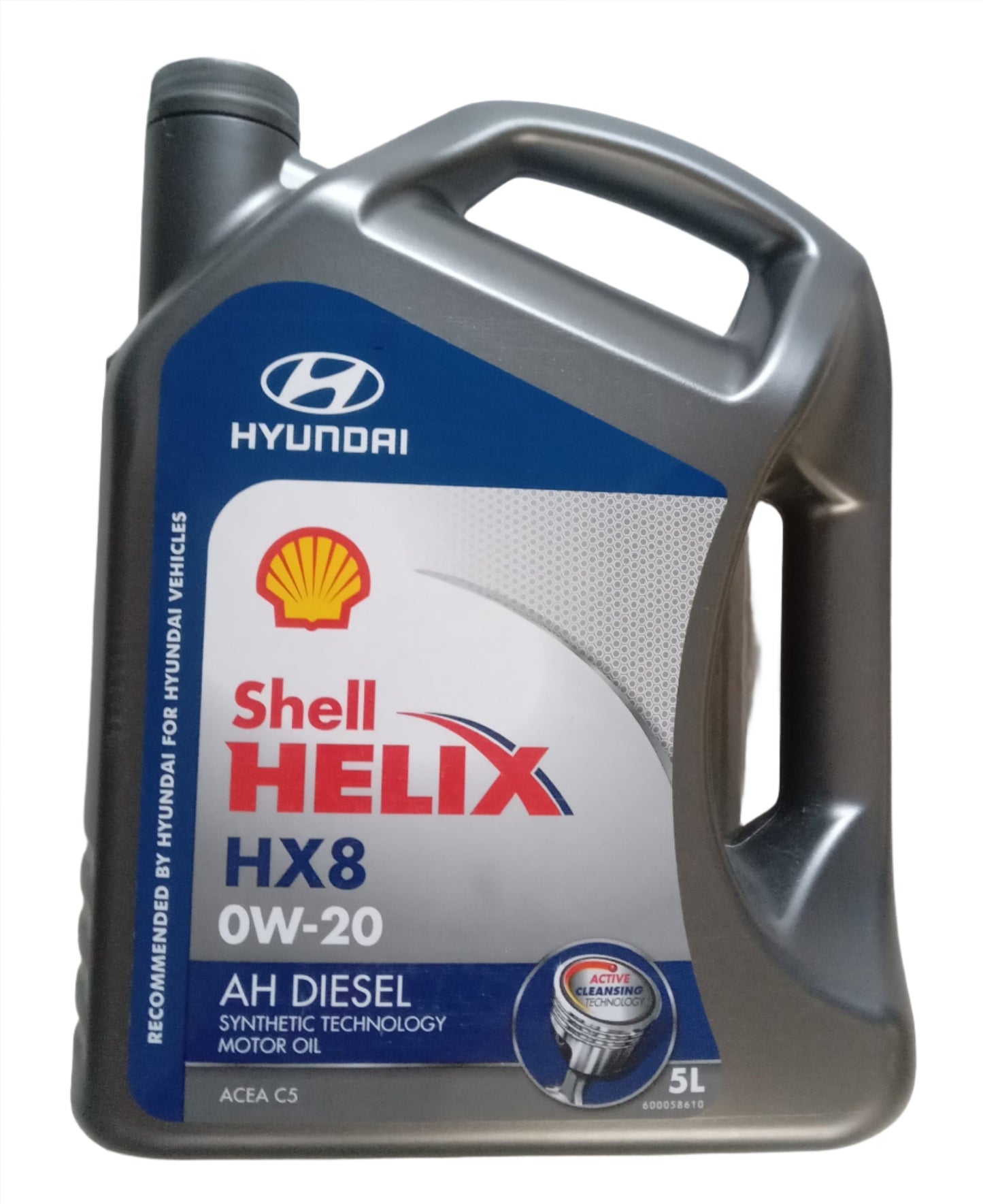 Helix HX8 0W-20 ACEA C5 5L AH Shell Diesel - Hyundai