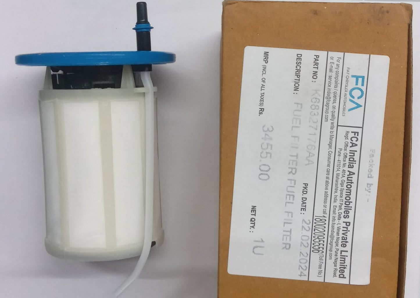 Jeep Compass, MGHEC, Tata Harrier Aftermarket Diesel Filter - K68327176AA Jeep