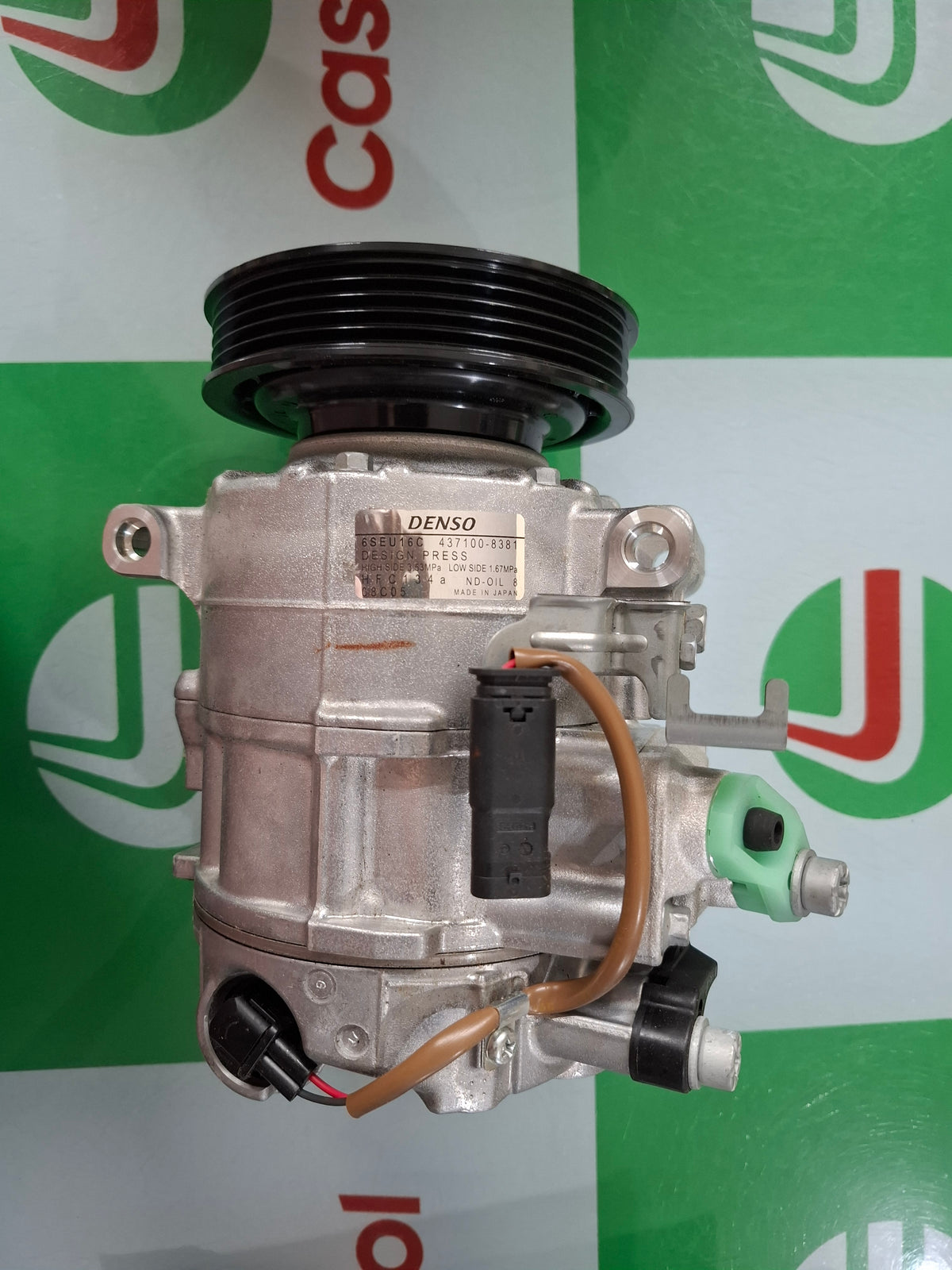 Mercedes A, B, CLA Class 437100-8381 AC Compressor - Denso