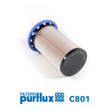 Audi Q3, Alhambra, Seat, VW Passat Diesel Filter - C801 Purflux France