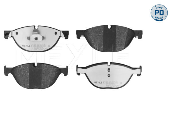 BMW 5 F10, GT F07, 6 F12, 7 F01, Front Brake Pad Set - 0252504519/PD Meyle Germany