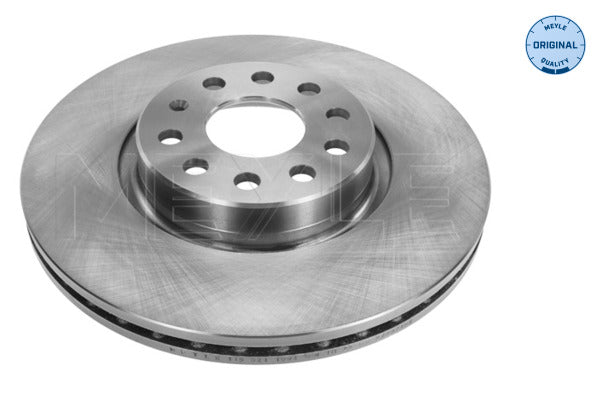Audi A1 8X1, A3 8V1, Q2 GAB, Q3F3B, Skoda Kodiaq NS6, Octavia III, IV, Superb II, Volkswagen Beetle 5C1, Jetta III, IV, Tiguan 2.0L TDI - Front Brake Pads + Disc Rotor Set Combo - Meyle Germany