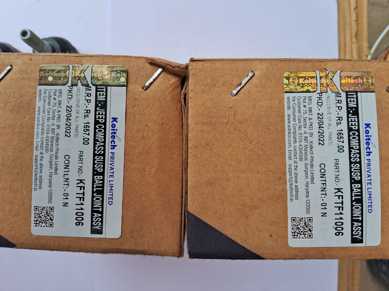 Jeep Compass Suspension Ball Joint ( Goli ) Set - Autokoi