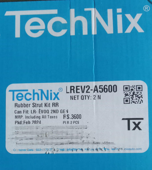 Land Rover Range Rover Evoque N/M 2019 onwards - Rear Shocker Kit - LREV2-A5600 - TechNix