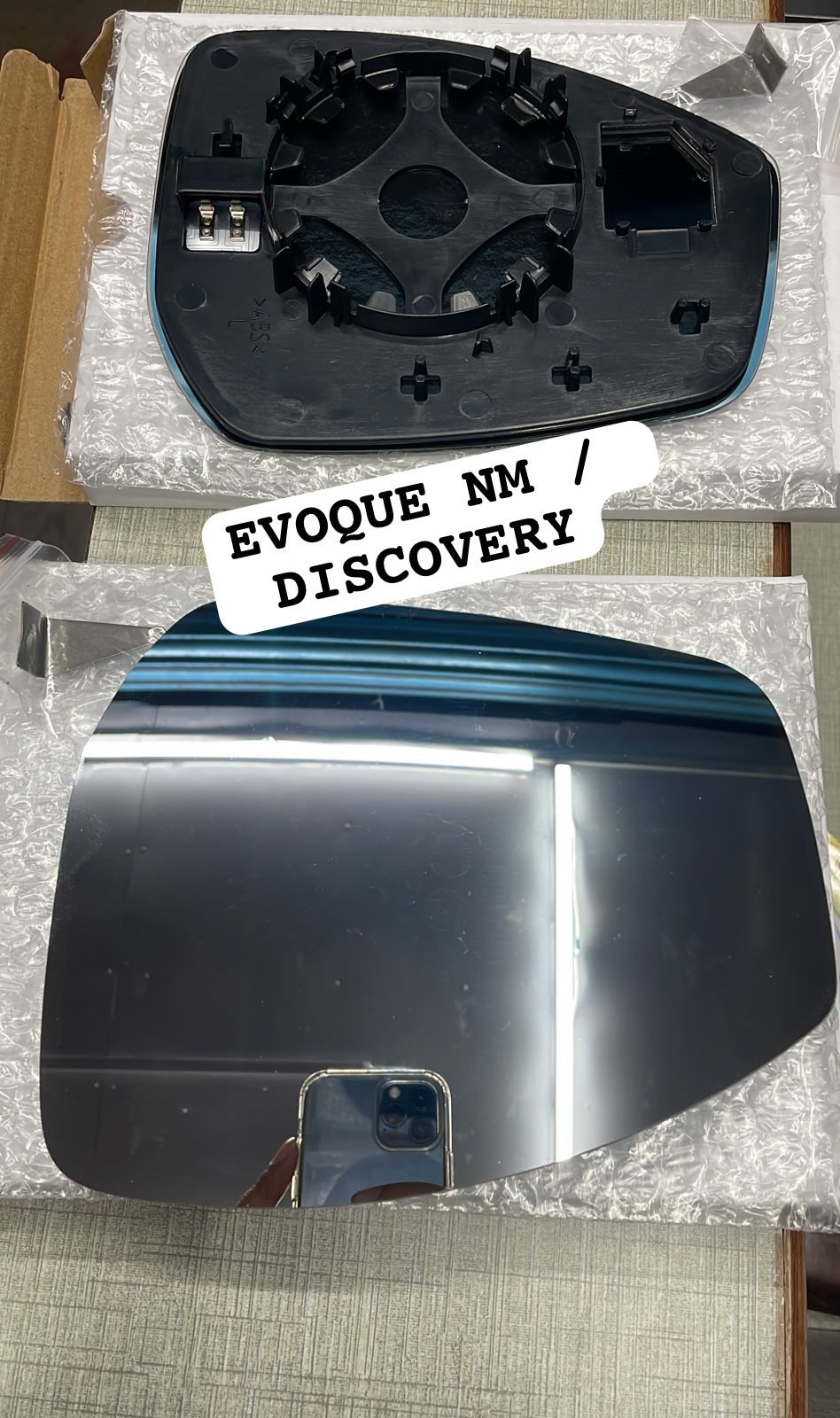 Land Rover Discovery, Range Rover 2013-17 Right Side Glass Mirror - MJ