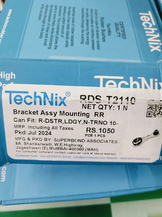 Renault Duster, Lodgy Balla Mounting - RDX-T2110 TechNix