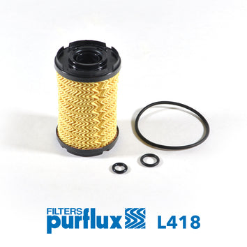 Audi A4 8K, A6 4G, Q3, Q5, Skoda Rapid, Superb, VW Vento, Jetta, Passat Diesel Oil Filter - L418 Purflux France