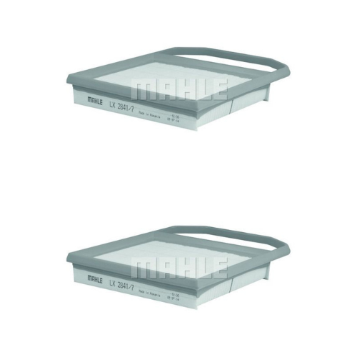 Mercedes C 205 AMG 43, E 212 E400, E 213 AMG 43, GLC 253 AMG 43, GL 166 AMG 43, S 222 S400 Air Filter Set LX 2841/7 - Mahle