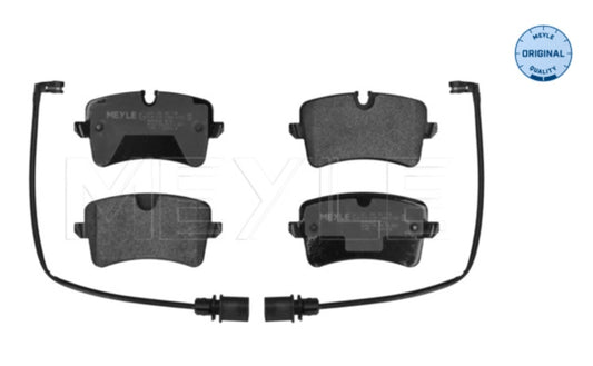 Audi A6 4G - Rear Brake Pad Set - 0252460617/W Meyle