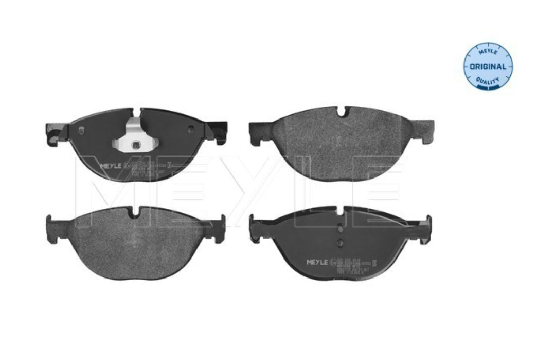 BMW 5 F10, GT F07, 6 F12, 7 F01, Front Brake Pad Set - 0252504519 Meyle Germany