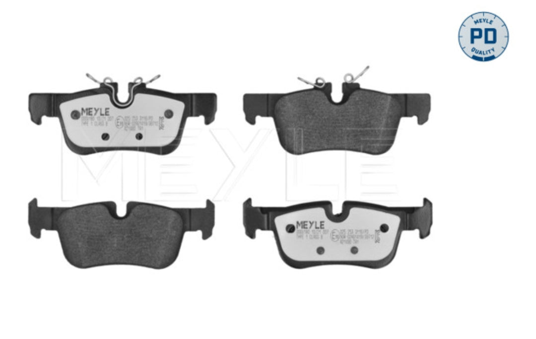 BMW X1 New F48, Mini F54, F60 Rear Brake Pads - 0252533116 Meyle Germany