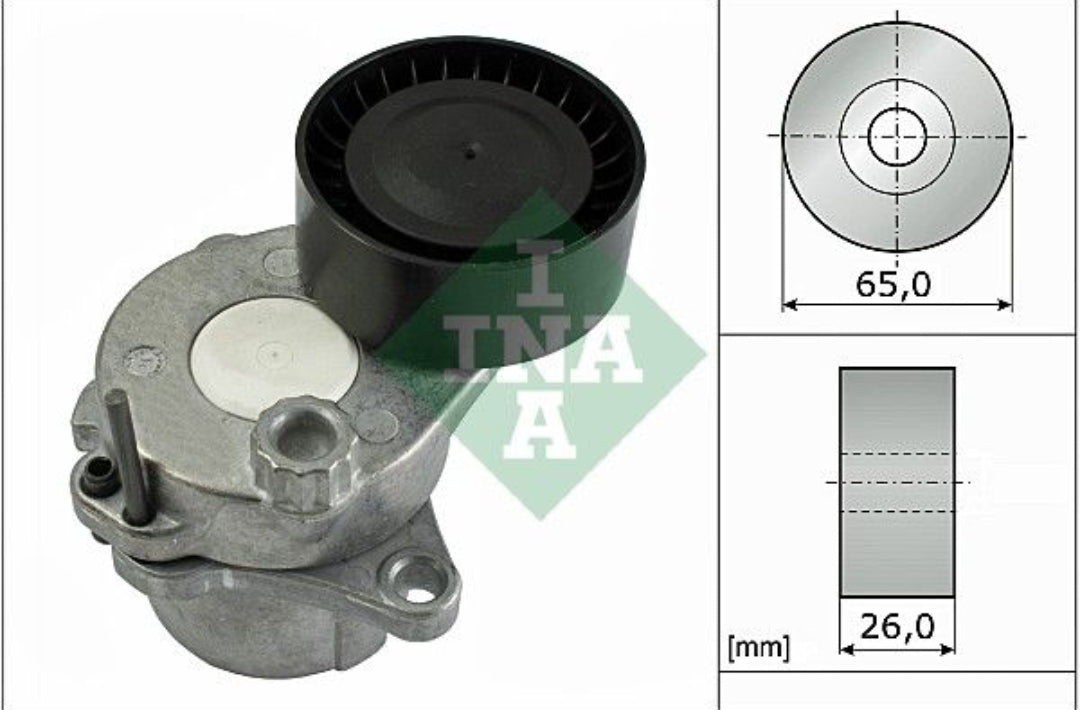 Jeep, MGHEC 2.0, Mercedes W204, W212, W221 Diesel Fan Belt Adjuster - 534044310 INA