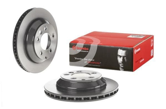 Audi Q7 4LB, Porsche Cayenne 92A, VW Touareg 7LA, 7P5 Rear Disc Rotor Set, Dia 330mm - 09C88411 Brembo