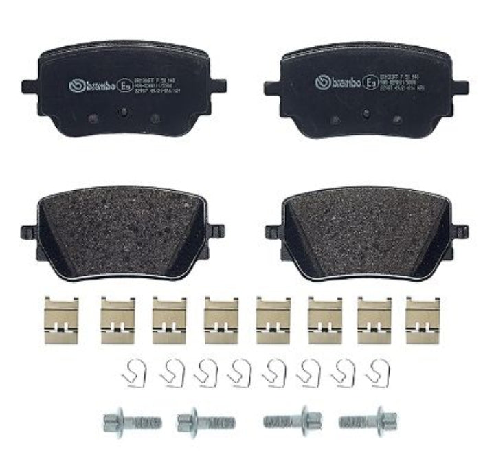 Mercedes W177, H247, X247, C118, X157 Rear Brake Pad Set - P50148 Brembo