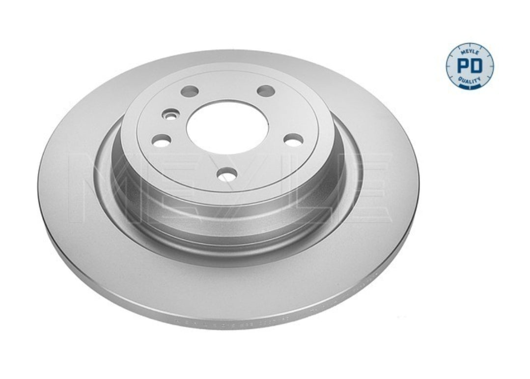 Mercedes 166 ML, GL 250 Rear Disc Rotor Set 325 mm - 0155230007/PD Meyle Germany