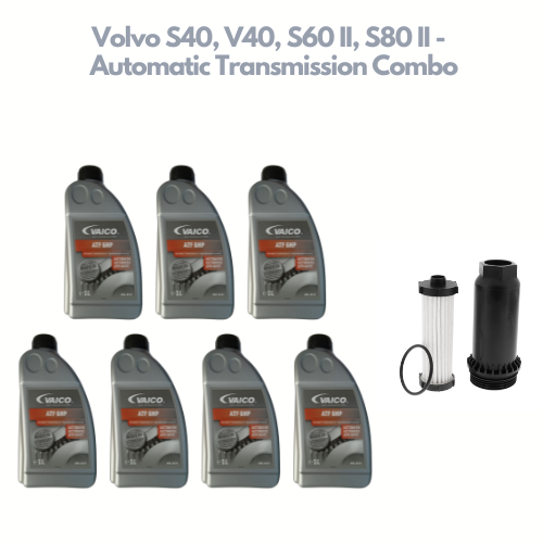 Volvo S40, V40, S60 II, S80 II - Transmission Filter Vaico V25-0130, ATF 6HP Vaico 7L Combo - Vaico