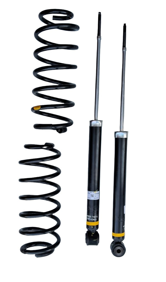 Toyota Etios, Liva - Rear Shocker Set (with Spring) - T0480-W1303 - Toyota Genuine