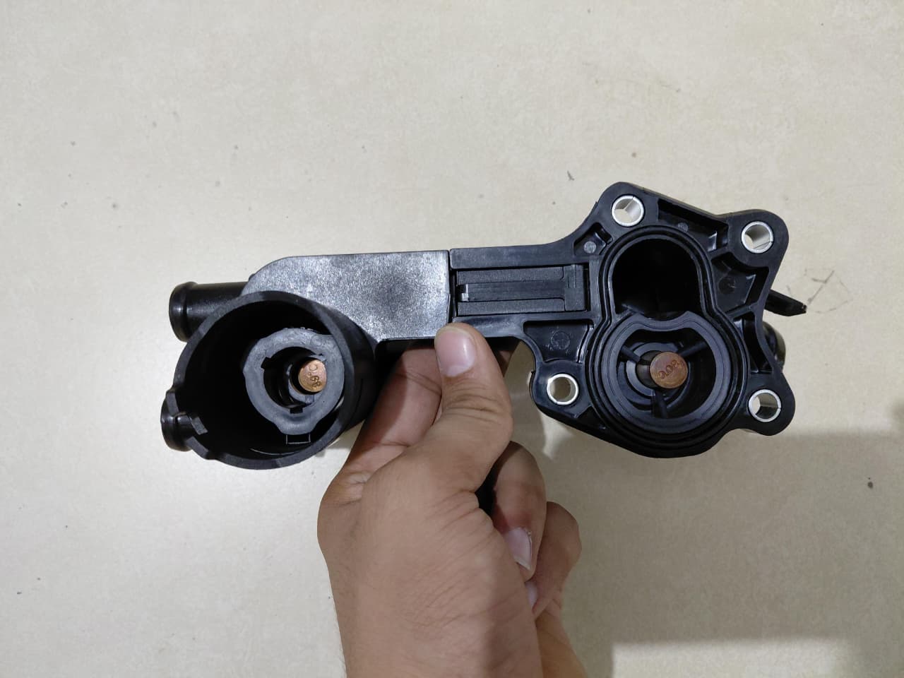 VW Polo GT Petrol - Thermostat Elbow 03F121111A - MJ