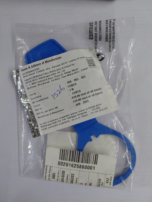 Audi A3 8V, A4 8K, A6 4G, Q3 8U, F3, Q7 4L, Skoda Fabia, Laura, Octavia, Rapid, Superb, Yeti, VW Jetta, Passat, Polo, Vento - Wiper Bottle Cap 1K0955455 - Volkswagen