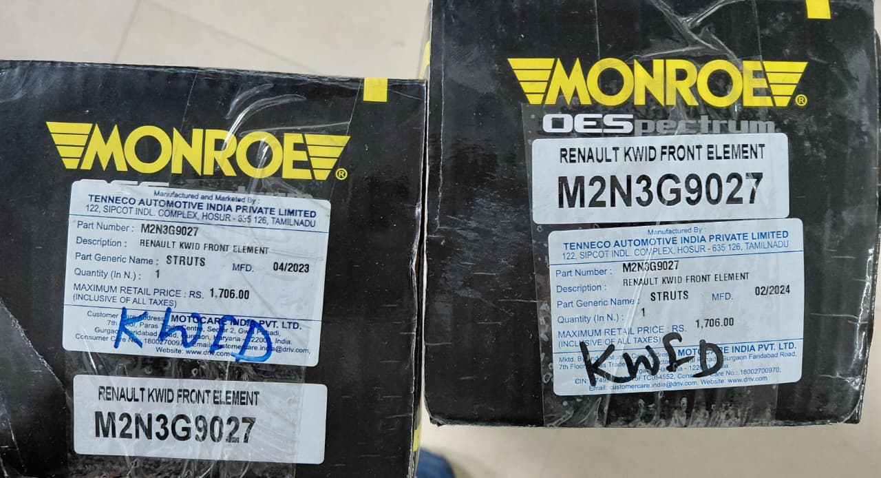Renault Kwid - Front Shocker Set - Monroe