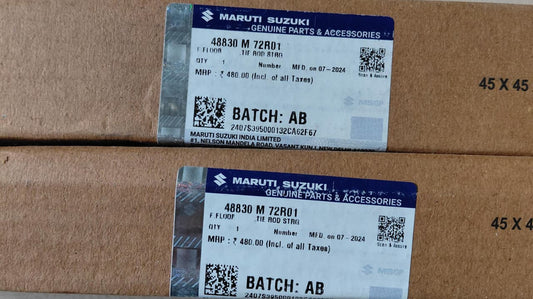 Maruti Suzuki Ertiga New (After 2018) - Steering Ball Joint (Rack End) RH & LH Side Set 48830 M 72R01 - MGP Genuine