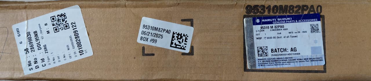 Maruti Suzuki Vitara Brezza - Condenser 95310 M 82PA0 - MGP Genuine