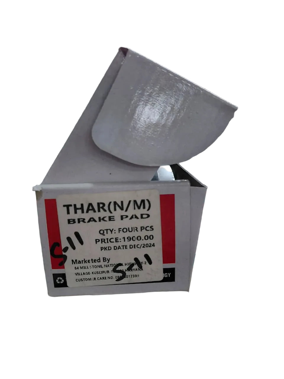 Mahindra Thar N/M, Scorpio S11 - Front Brake Pads - MJ