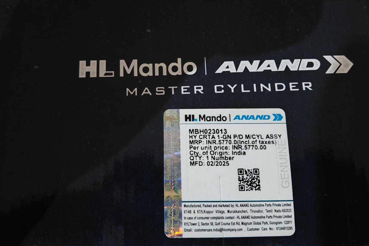 Hyundai Creta 1-Gen P/D Master Cylinder Assy - MBH023013 Mando