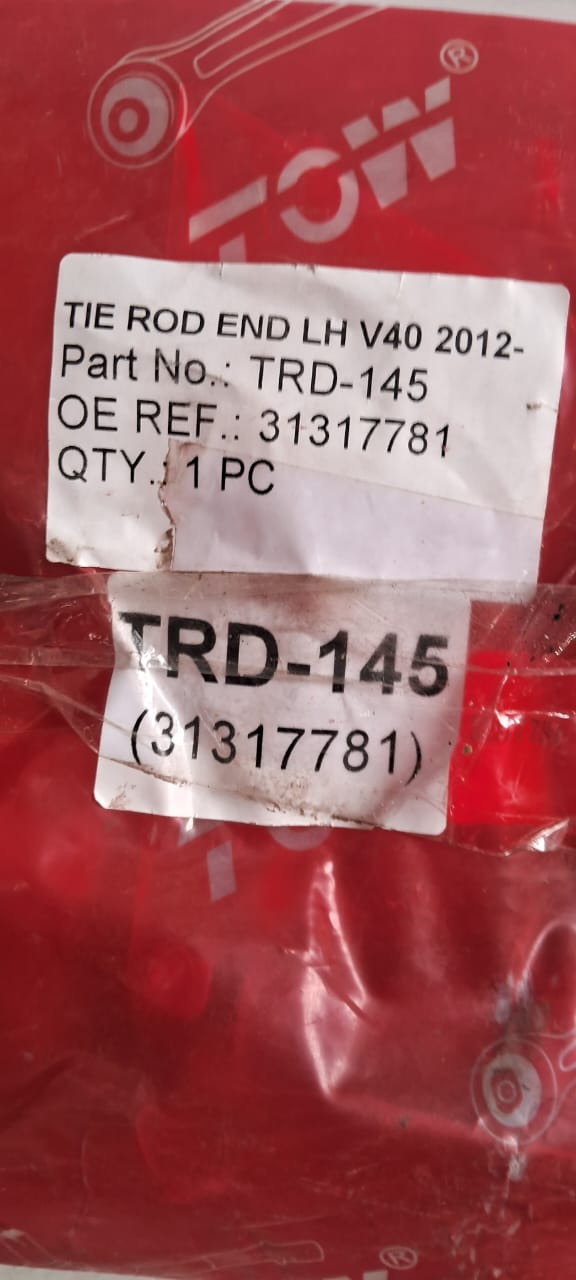 Volvo V40 2012 Onwards - Tie Rod End RH & LH Side Set 31317781, 31317819 - MJ