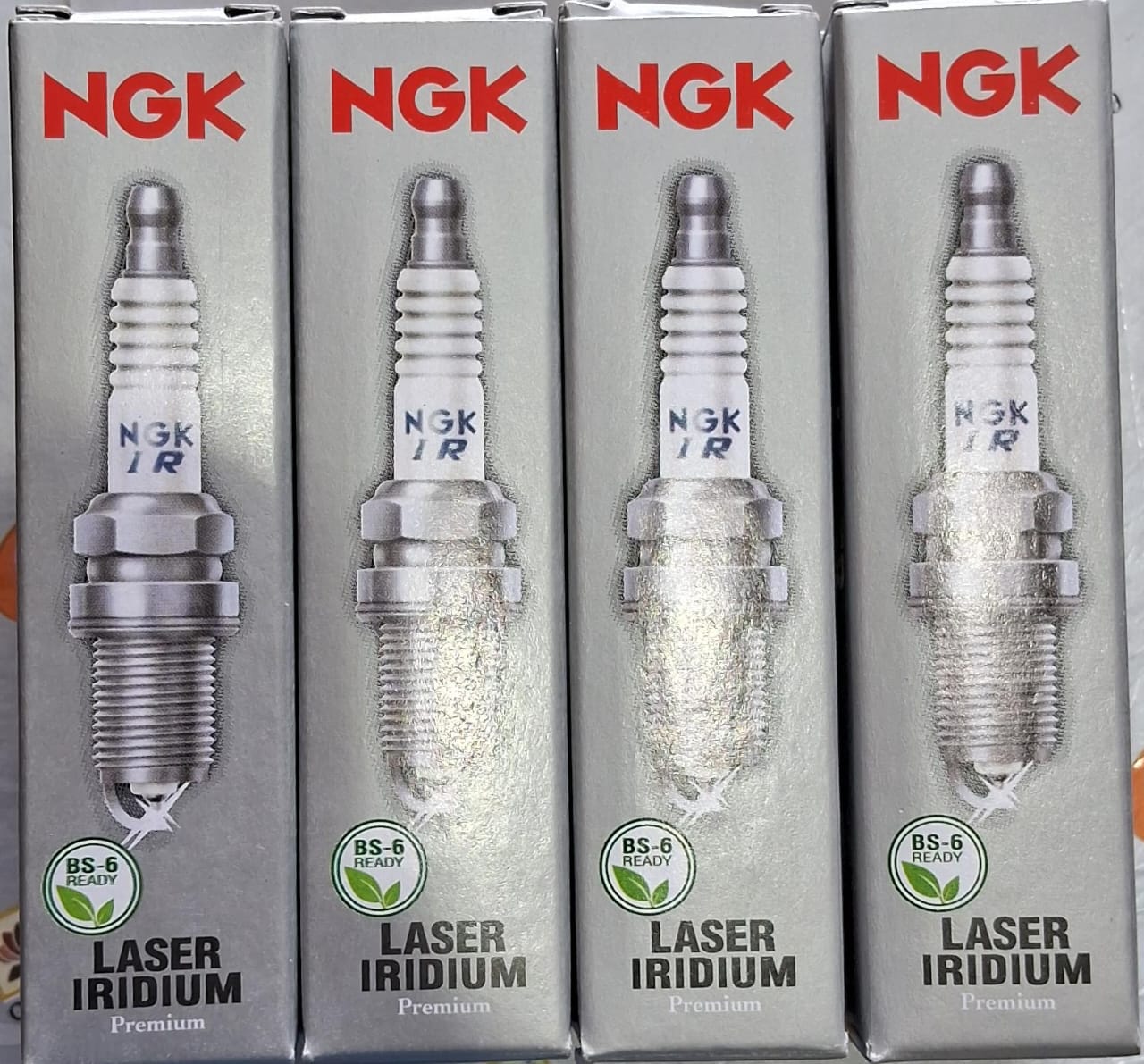 Hyundai I10 Kappa, I10 Grand, Xcent, Creta, I20 High Performance Spark Plug (Set of 4) - ILZKR6F11 - NGK