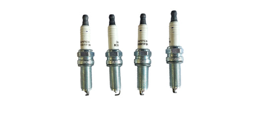 Hyundai I10 Kappa, I10 Grand, Xcent, Creta, I20 High Performance Spark Plug (Set of 4) - 18848-10080 - Hyundai Genuine