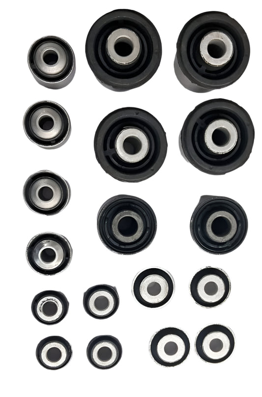 Mercedes ML, GL, GLE 164, 166 Rear Suspension Bush Kit of 18 pcs - MJ