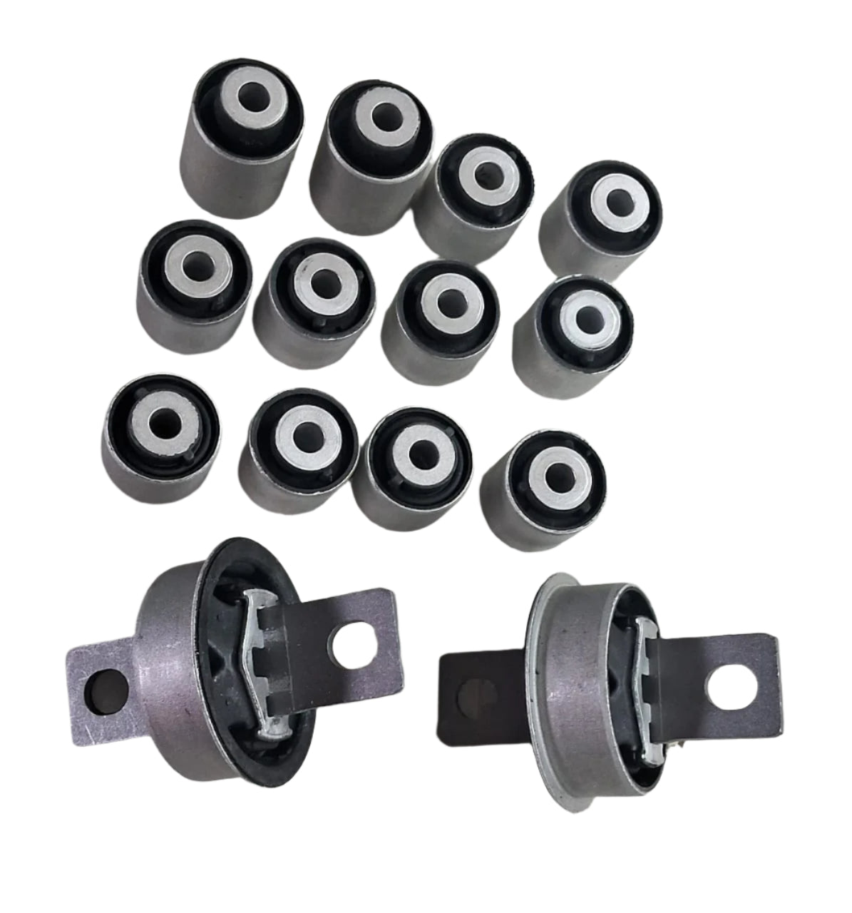 Mercedes A (W176), B (W246), CLA (C117), GLA (X156) - Rear Suspension Bush Kit (Kit of 14 pcs) - MJ