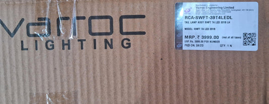 Maruti Suzuki Swift T4 LED Tail Light Left - RCA-SWFT-39T4LEDL Varroc