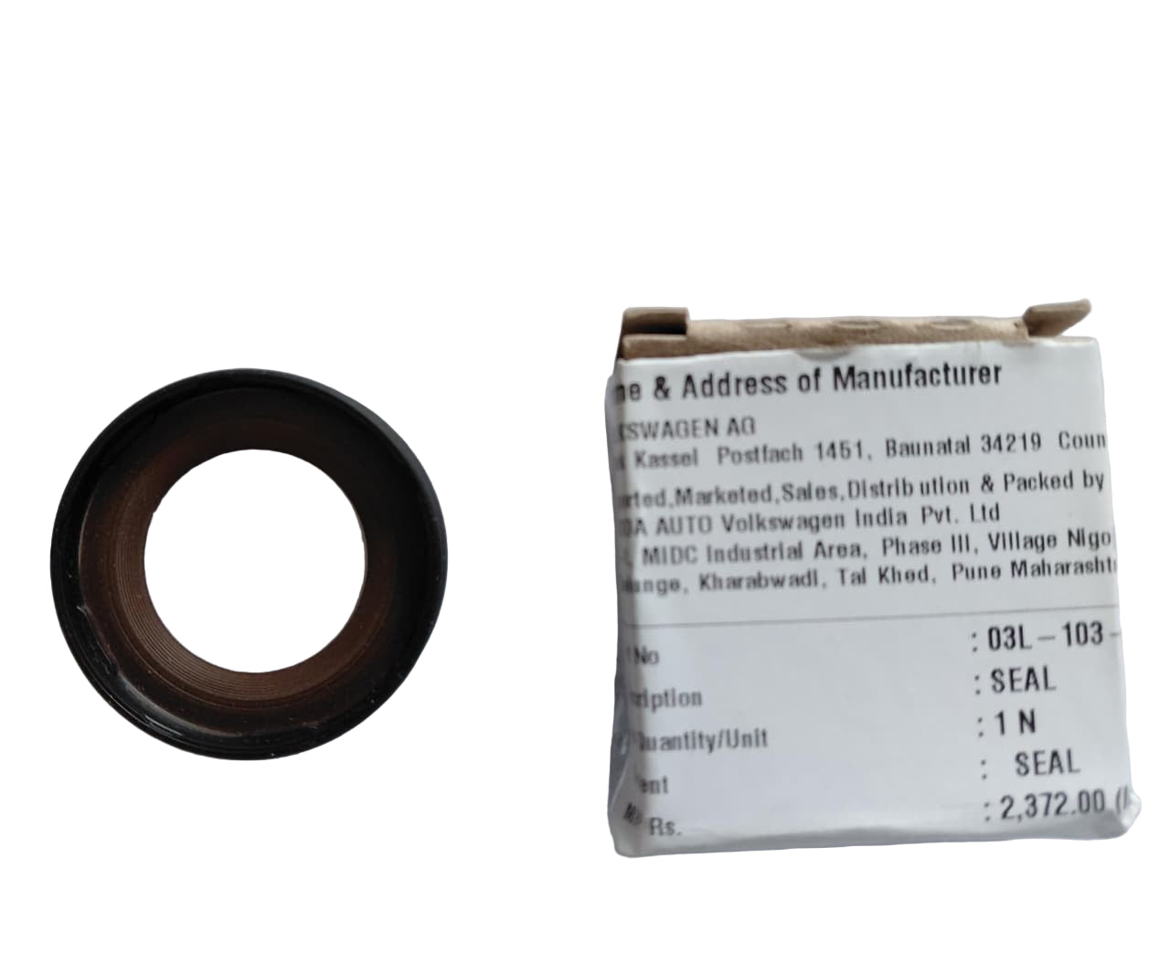 VW Polo 1.6 TDI, Jetta, Passat, T-Roc, Tiguan, Audi A3 8V 2.0 TDI, Skoda Fabia, Karoq, Kodiaq, Superb, Yeti - Oil Seal 03L103085C - Volkswagen Genuine