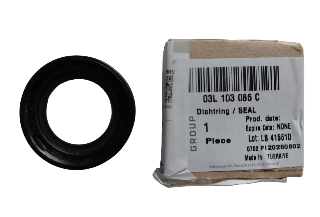 VW Polo 1.6 TDI, Jetta, Passat, T-Roc, Tiguan, Audi A3 8V 2.0 TDI, Skoda Fabia, Karoq, Kodiaq, Superb, Yeti - Oil Seal 03L103085C - Volkswagen Genuine