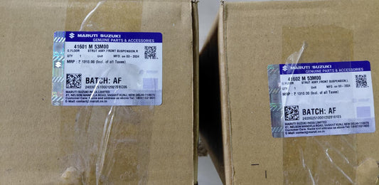 Maruti Suzuki Alto, Alto 800, Alto K10 - Front Shocker Set - 41601 M 53M00, 41602, 53M00 - MGP Genuine