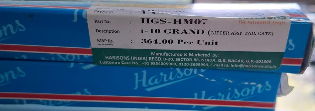 Hyundai i10 Grand, Xcent - Dicky Shocker RH & LH Side Set - Harrisons