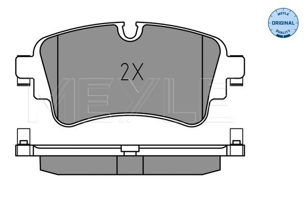Audi A4 8W2, A6 4A2, Q5 FYB Rear Brake Pad Set - 0252230817 Meyle Germany