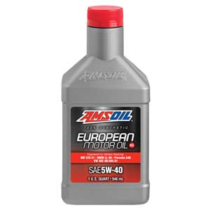 Amsoil 5W-40 MS 100% Synthetic European Motor Oil - AFLQT Amsoil