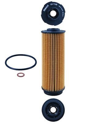 BMW 1 F20M 140i , 3 F30 340i, G20, 5 G30, X5 40i Oil Filter - OX 1146D Mahle Germany