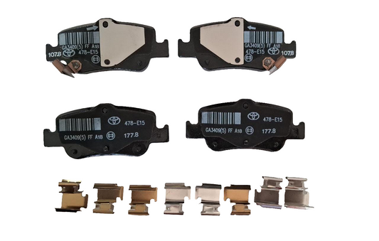 Toyota Corolla Altis 2008-13 - Rear Brake Pad Set - Toyota
