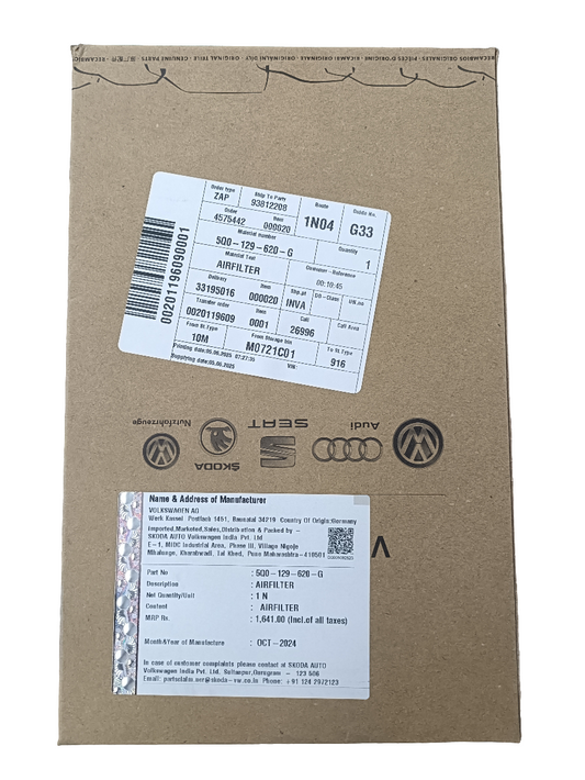 VW T Roc Air Filter 5Q0129620G - VW