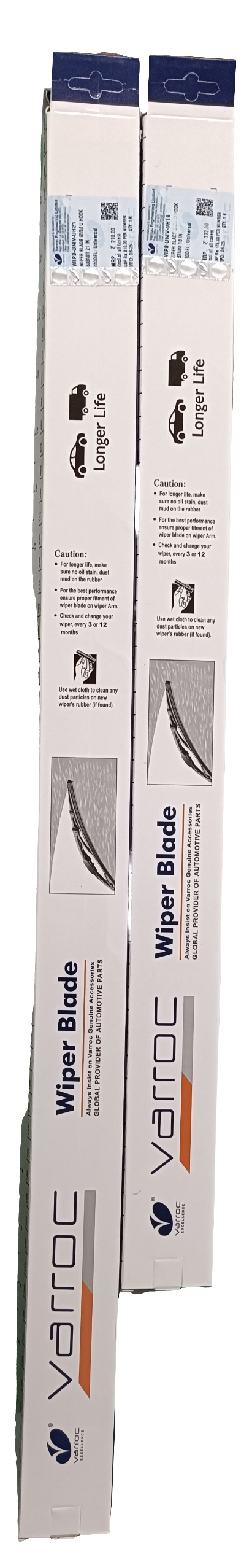 Maruti Suzuki Baleno Front Wiper Set 21+18 - Varroc