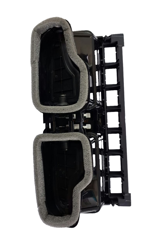 VW Ameo (2016-20), Polo (2009-19), Vento (2014-19), Skoda Rapid - Air Vent Center Chrome 6R0819728BCVAL - Volkswagen Genuine