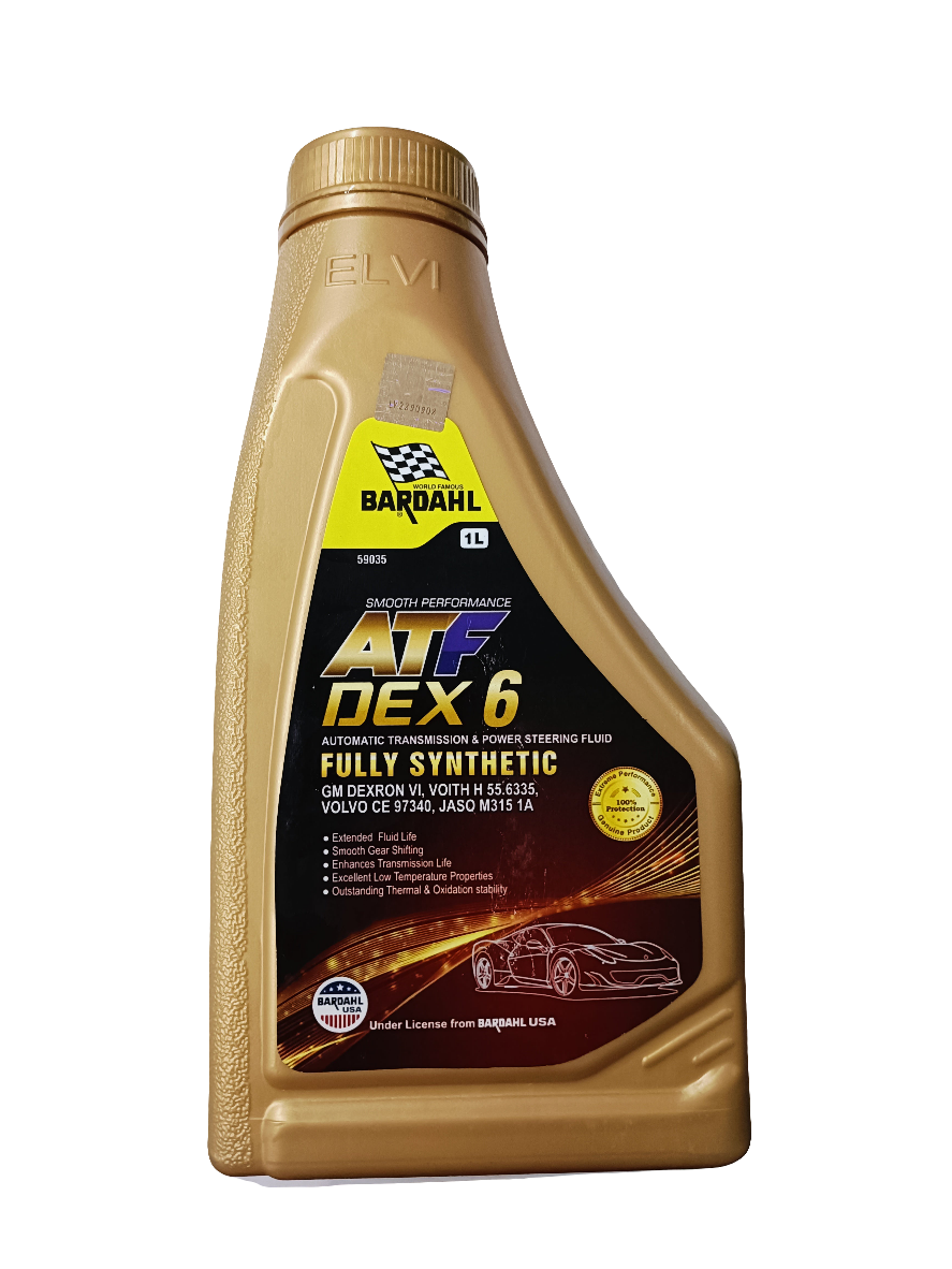 Bardahl ATF DEX VI Fully Synthetic Transparent 1L - LV04259035 Bardahl