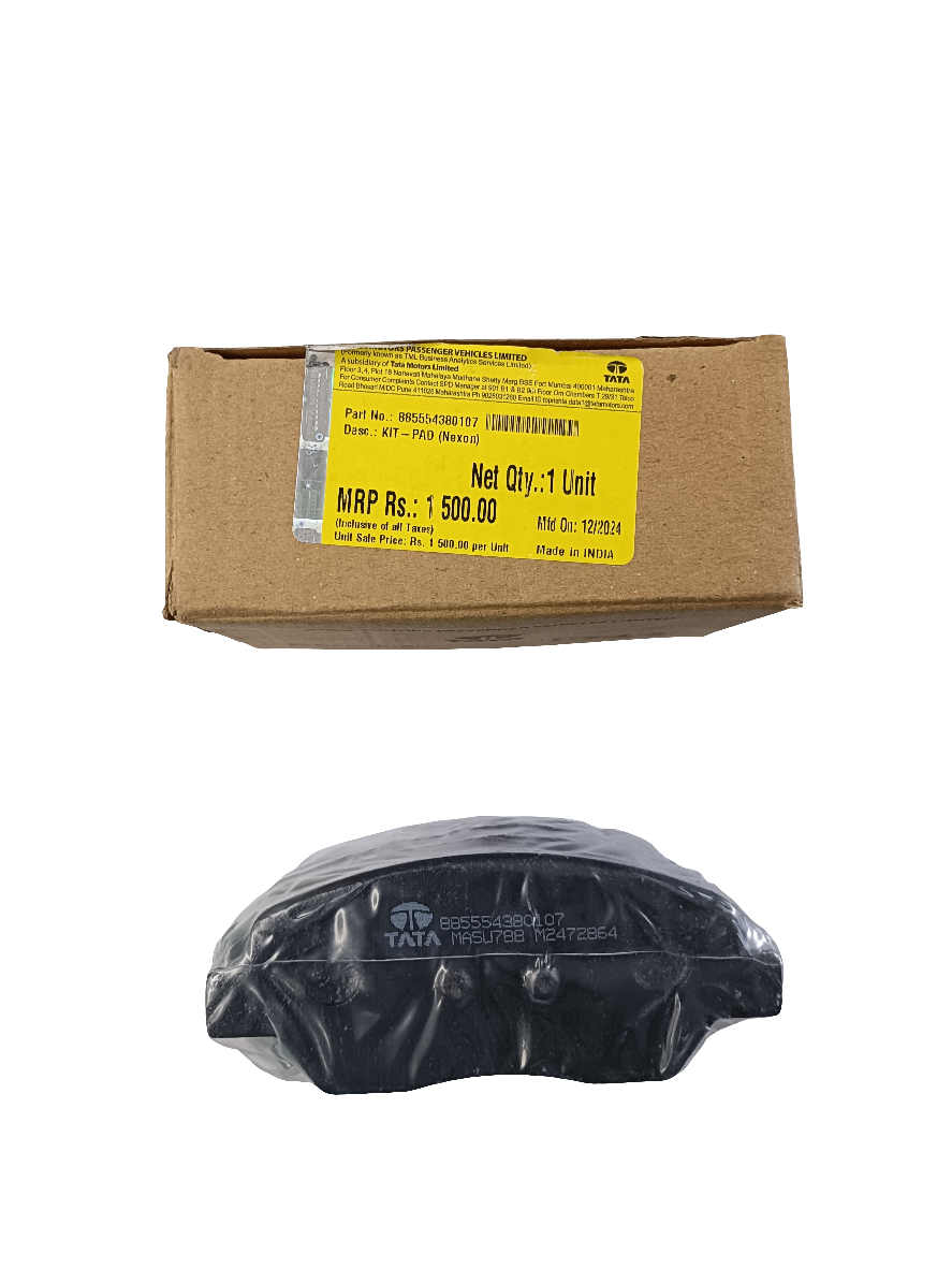 Tata Nexon Front Brake Pad Set - 885554380107 Tata