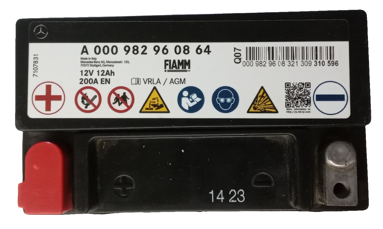 Mercedes Genuine Auxiliary Battery A2115410001 - Mercedes