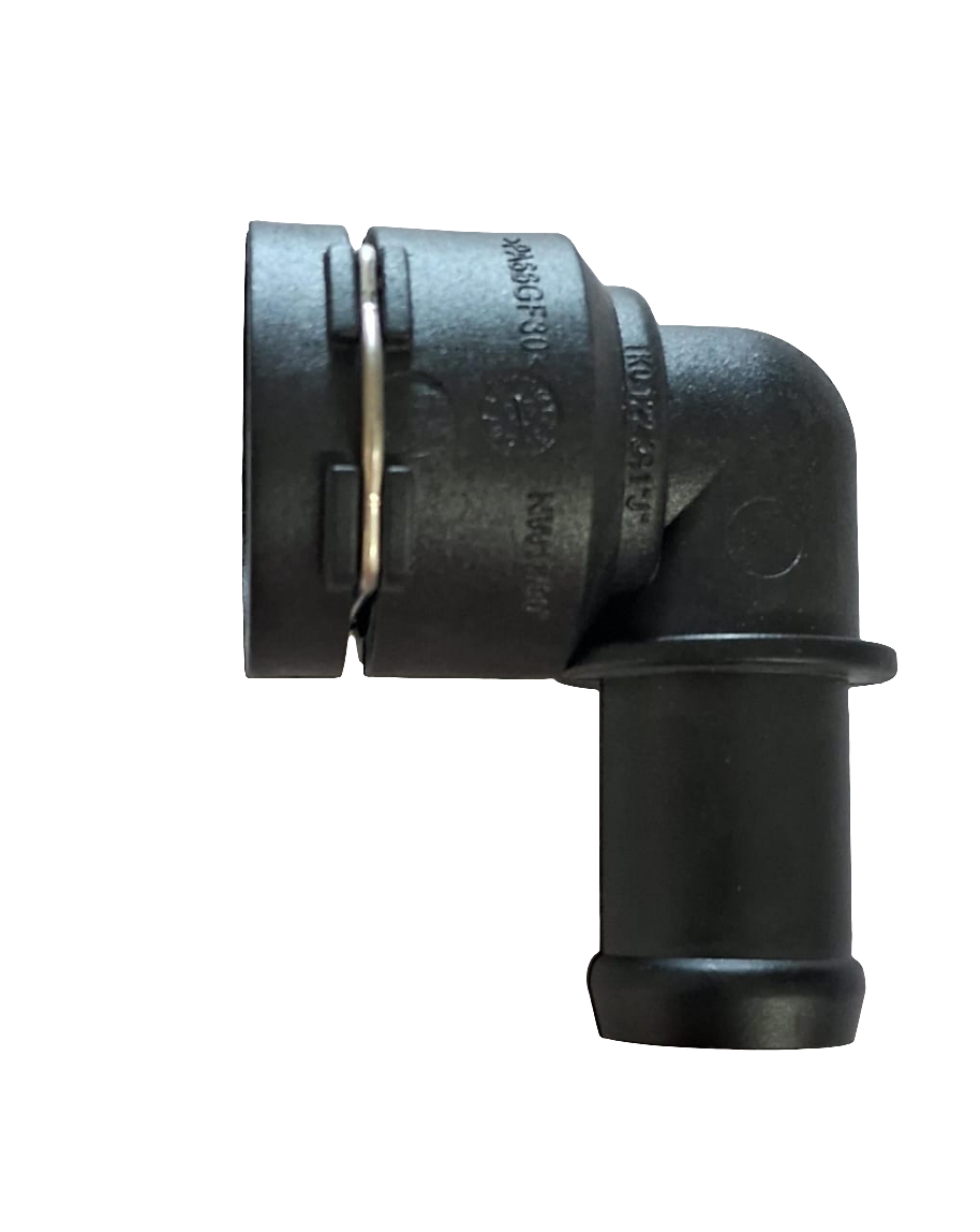 Audi A3 8P, 8V, A4 8K, A6 4G, Q3 8U, Q5 8R, Skoda Octavia II, Superb II, Yeti, VW Beetle, Jetta III, IV, Passat - Coolant Flange 1K0122291J - MJ